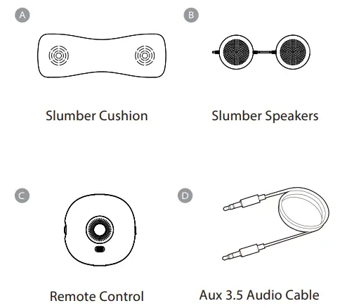 Avantree-SLP-370-Slumber-Cushion-Speakers-FIG-1