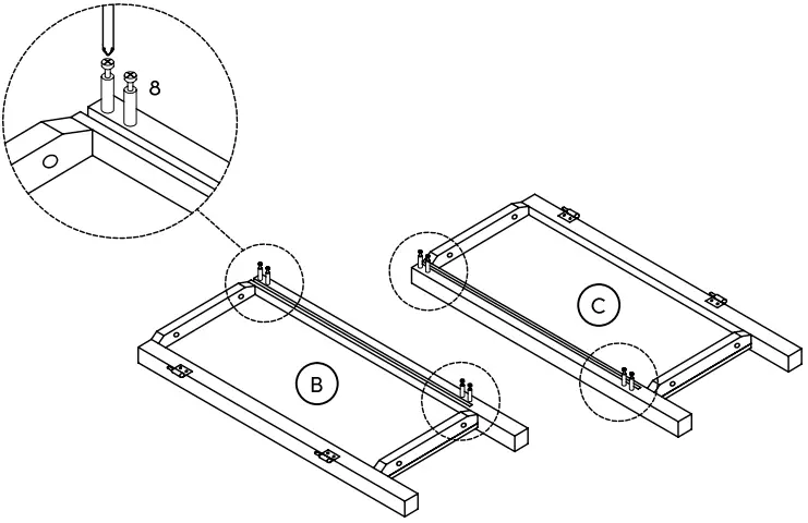 nathan james 71601 Mason Wood Storage Cabinet Unit - Phillips head