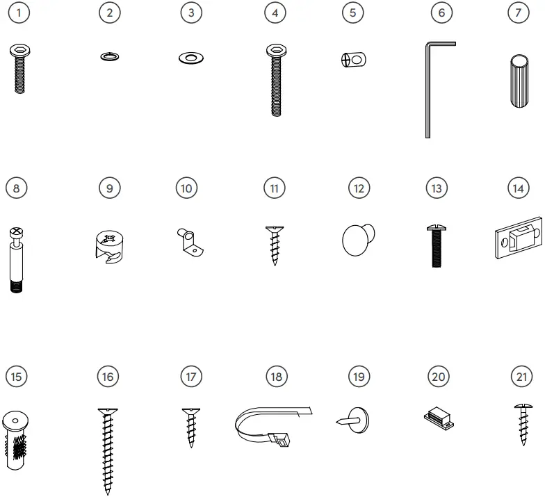 nathan james 71601 Mason Wood Storage Cabinet Unit - The goods 2