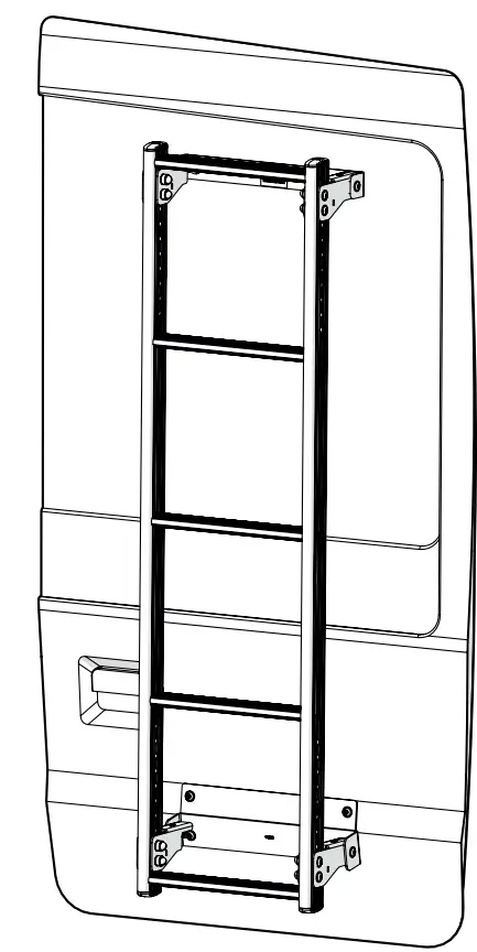VAN IN8402 ULTI Ladder Rear Door Ladder