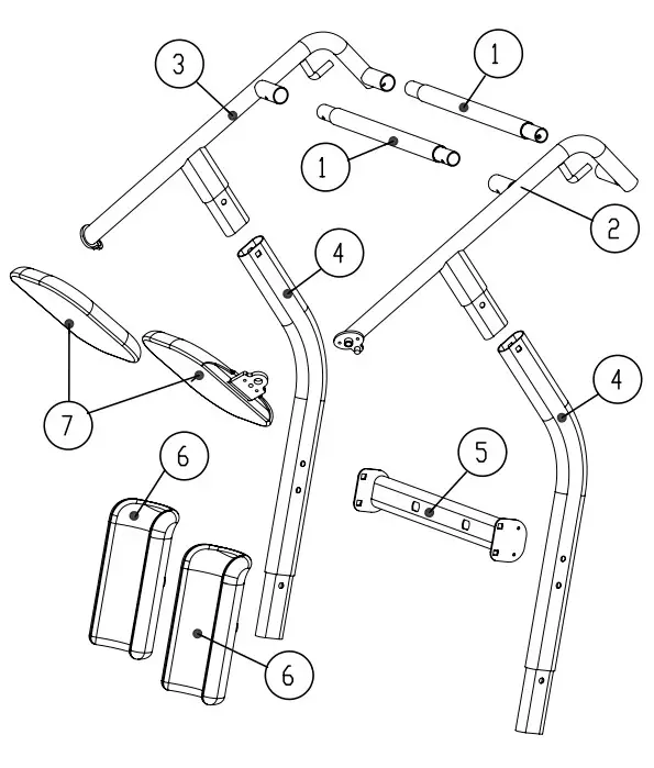 Proactive 32500 Protekt Dash Standing Transfer Aid - Fig1
