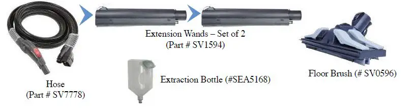 US Steam-TX 76083 Seahawk Residential Steam Vacuum Cleaner-16