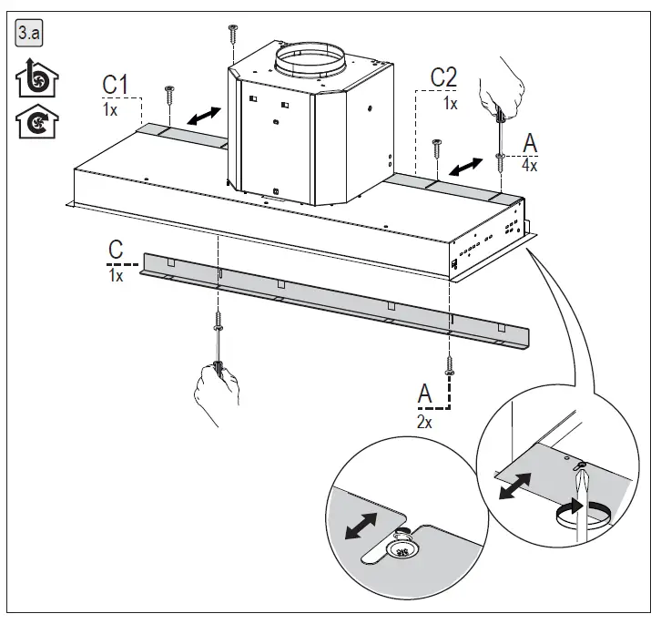 FRANKE DRIP 60 Built In Hood 6