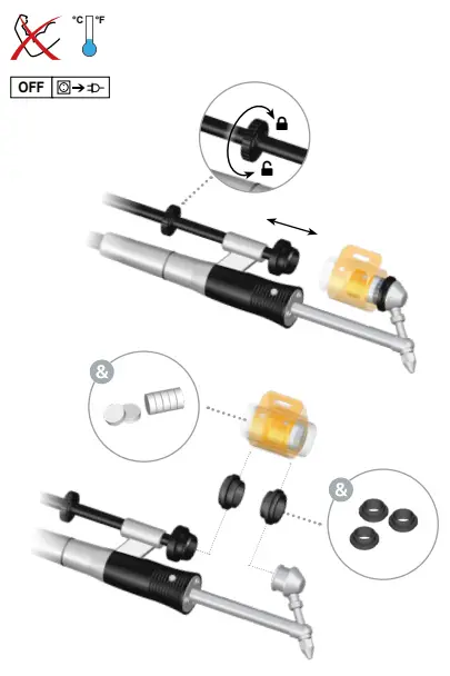 Weller WXP65 Soldering Iron - WXDP 120 Robust