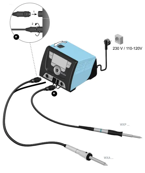 Weller WXP65 Soldering Iron - fig 1