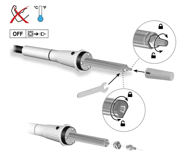 Weller WXP65 Soldering Iron - fig 14