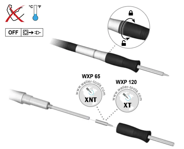 Weller WXP65 Soldering Iron - fig 2