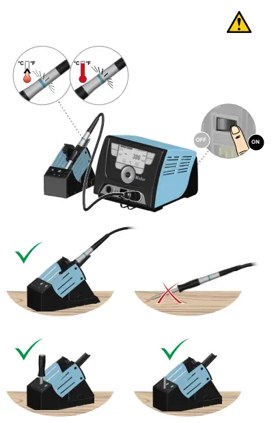 Weller WXP65 Soldering Iron - fig 2