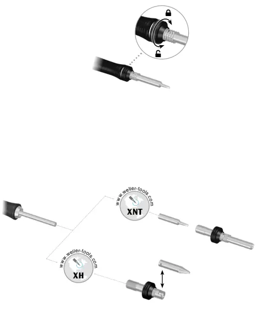 Weller WXP65 Soldering Iron - fig 5