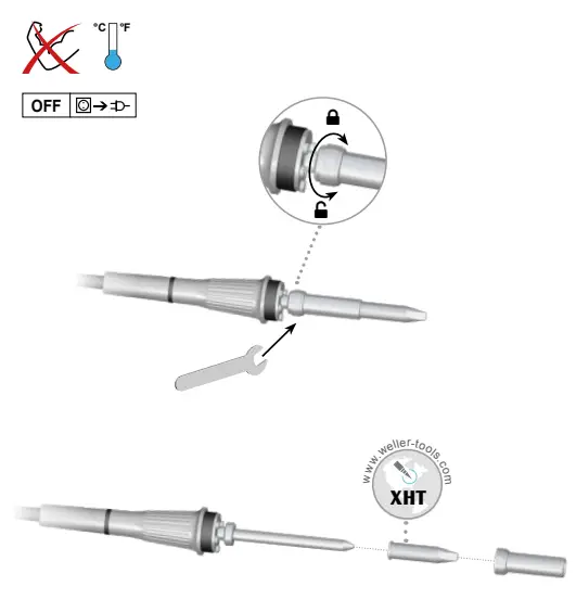 Weller WXP65 Soldering Iron - fig 6