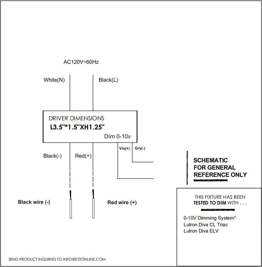 ET2 Contemporary Lighting E24081 NAB Tether LED 1 Light Pendant - Contents 4