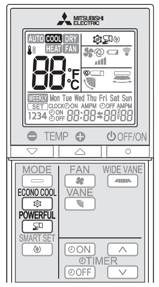 MITSUBISHI ELECTRIC MSZ GS24NA U1 GS-Series Wall Mounted Unit - ECONO COOL