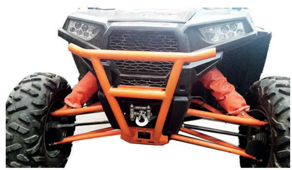 AFX MOTORSPORTS DEF028 High Impact Steel Front Bumper