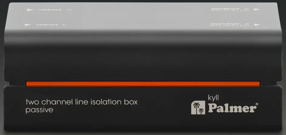 Palmer 48747 1 Two Channel Line Isolation Box Passive
