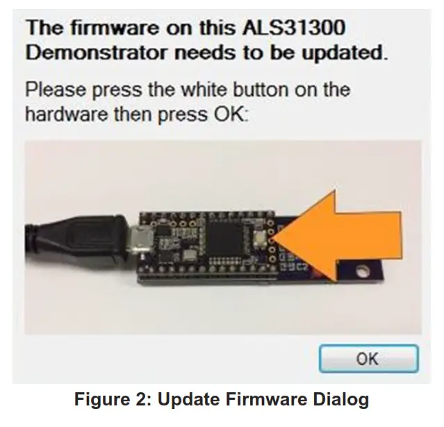ALLEGRO ASEK31300 Demonstration Board - fig