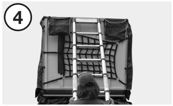 KIWI camping KC077 037 Tuatara SSE Rooftop Tent - PITCHING INSTRUCTIONS 1