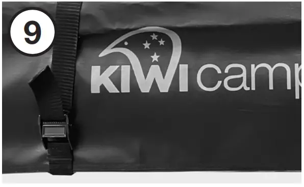 KIWI camping KC077 037 Tuatara SSE Rooftop Tent - PITCHING INSTRUCTIONS 6