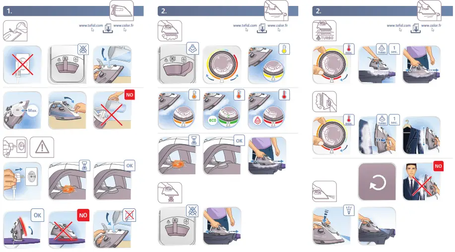 Tefal Puregliss FV8066 Steam Iron - Fig2