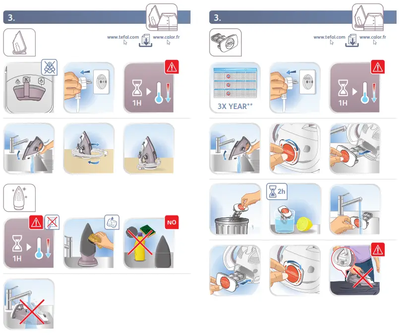 Tefal Puregliss FV8066 Steam Iron - Fig5