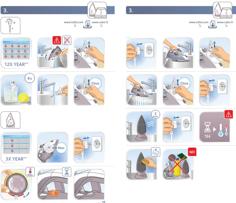 Tefal Puregliss FV8066 Steam Iron - Fig6