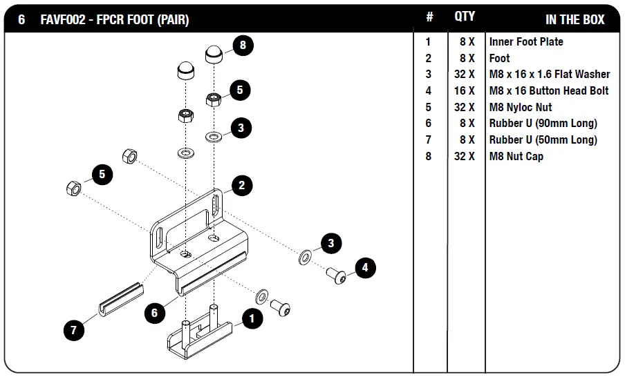 FRONT-RUNNER-KVRP006T-Slimpro-Van-Rack-Kit-fig-5