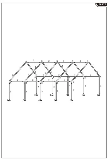 Outsunny 84C-308 Heavy Duty Marquee - fig 1