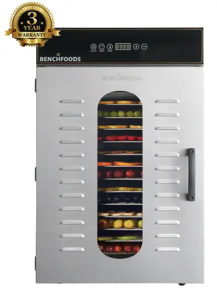 COMMERCIAL DEHYDRATORS 16-CUD Stainless Steel Dehydrator