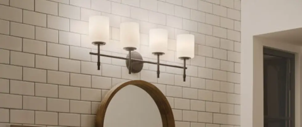 Kichler 55143bk Bathroom Vanity Light And Wall Sconce Instruction Manual Kichler 55143bk Bathroom Vanity Light And Wall Sconce Instruction Manual