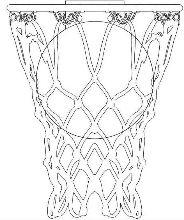 mantra 7242 Basketball Wall Lamp white