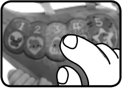 vtech 5628 Snuggly Sounds Whale - ACTIVITIES 2