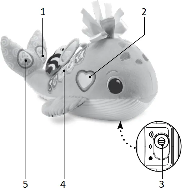 vtech 5628 Snuggly Sounds Whale - INTRODUCTION