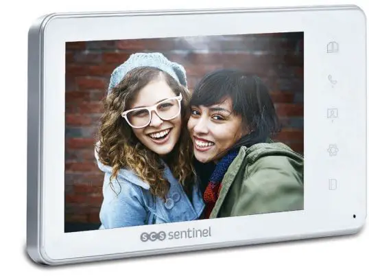 SCS sentinel VisioKit 7 Wired Video Intercom-FIG1