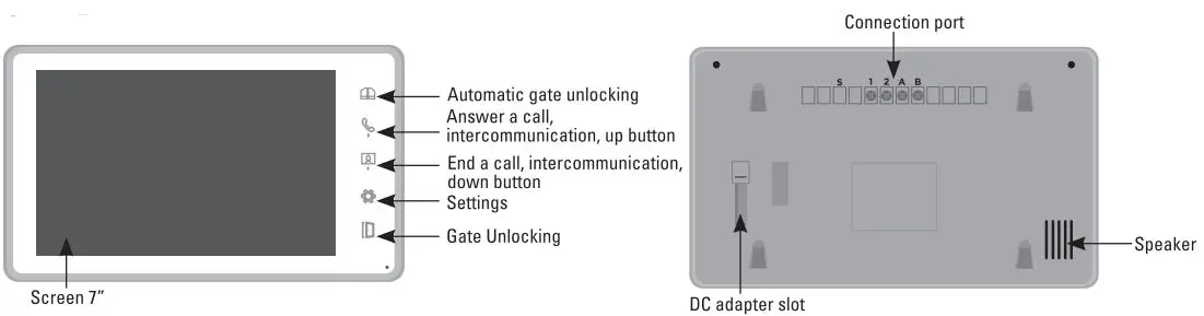 SCS sentinel VisioKit 7 Wired Video Intercom-FIG5