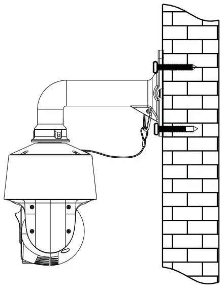 speco technologies O2P25X PTZ Network Dome Camera - Ethernet connector 10