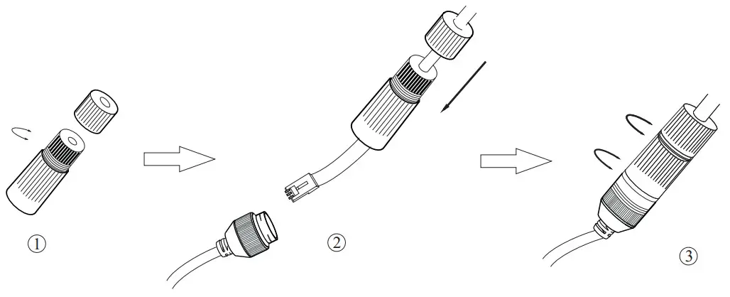 speco technologies O2P25X PTZ Network Dome Camera - Ethernet connector 2