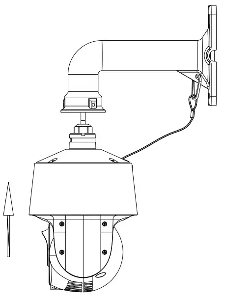 speco technologies O2P25X PTZ Network Dome Camera - Ethernet connector 5
