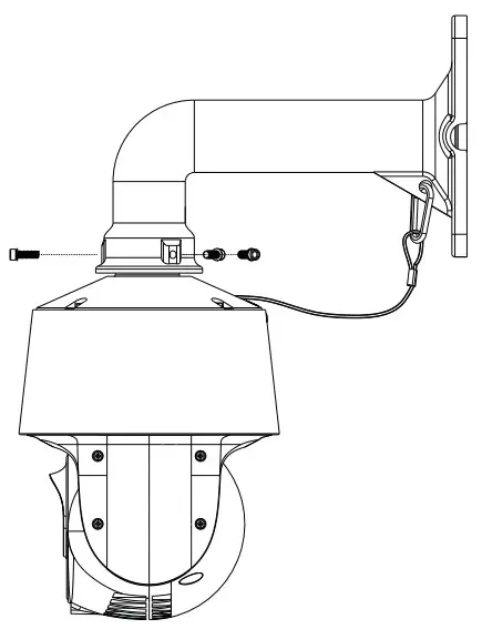speco technologies O2P25X PTZ Network Dome Camera - Ethernet connector 6
