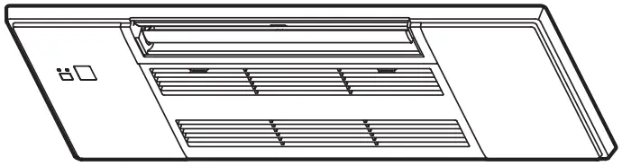 MITSUBISHI ELECTRIC MLP 448WU Room Air Conditioner Optional Grille - Grille