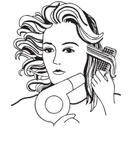 BaBylissPRO BABTT053T Tourmaline Titanium 1500 Dryer - STRAIGHTENING