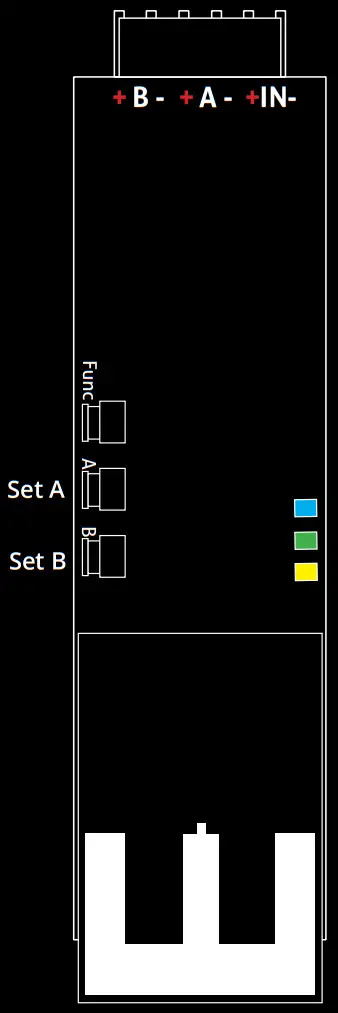 RC4 WIRELESS RC4Magic Series 3 DMX2micro Miniature Two Channel Wireless Dimmer - Channel Assignment