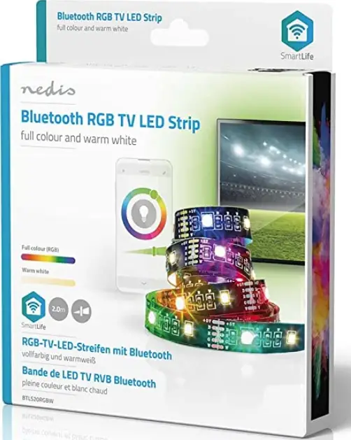 nedis-BTLS20RGBW-2-Meter-Smart-Bluetooth-USB-LED-Strip-PRODUCT