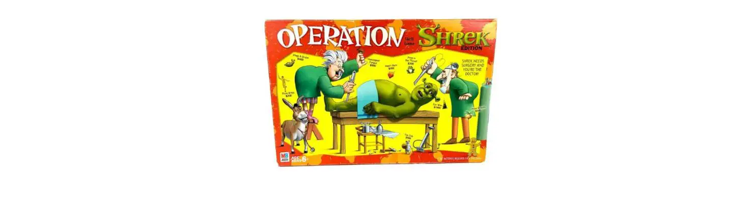Shrek Operation Skill Game Instruction Guide