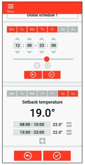 Setting Instructions
