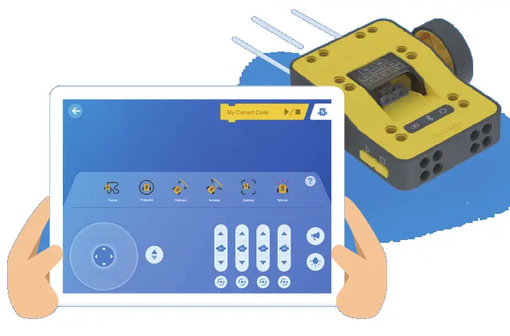 AOSEED X KIT Unlimited Robot Toy - button 3