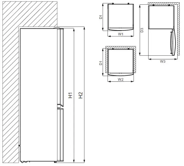 Electrolux-KNT3LF34W1-500-ColdSense-Fridge-Freezer-1