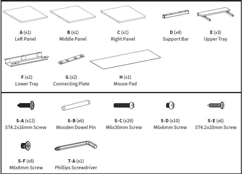 V-I-V-O-DESK-TOP3-Black-60x30-Inch-Concealed-Cable-Table-Top-with-Full-Size-Pad-2