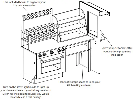 little tikes 657962 Cafe and Bakery-fig5