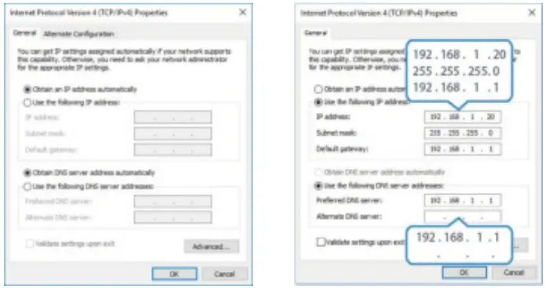 Milesight UF51 5G CPE Router - IP address