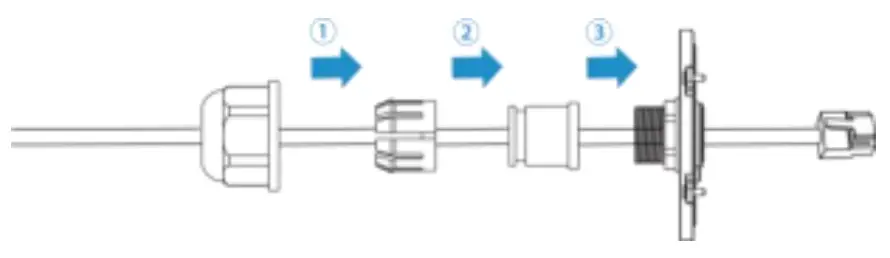 Milesight UF51 5G CPE Router - bottom cover