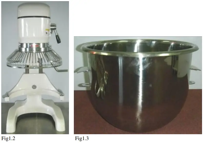 IBE TF20B 20lt Planetary Mixer - Attachments